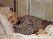 Giuseppe Mazzini on his Death Bed Sylvestro Lega